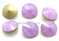 Ideal crystals, rivoli, mix violet crackled, 14mm - x2