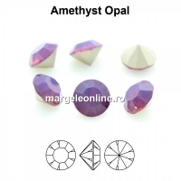 Preciosa chaton, amethyst opal, 6mm - x4