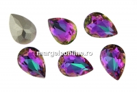 Ideal crystals, fancy picatura, zircon vitrail, 10x7mm - x4