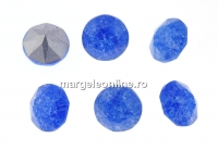 Ideal crystals, chaton, mix sapphire crackled, 8mm - x6