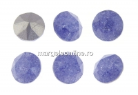 Ideal crystals, chaton, mix tanzanite crackled, 8mm - x6