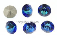 Ideal crystals, chaton, bermuda blue, 8mm - x6