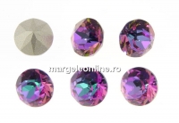 Ideal crystals, chaton, pink vitrail, 8mm - x6