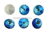 Ideal crystals, rivoli, bermuda blue, 16mm - x2