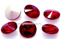 Ideal crystals, rivoli, ruby, 8mm - x4