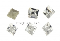 Ideal crystals, fancy chaton, crystal, 3x3mm - x10