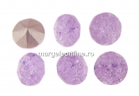 Ideal crystals, chaton, mix violet crackled, 8mm - x6