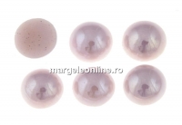 Ideal crystals, cabochon, delicate lace, 8.5mm - x2