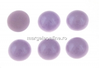 Ideal crystals, cabochon, lavender, 3.8mm - x10