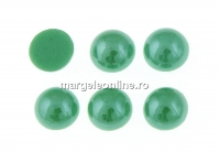 Ideal crystals, cabochon, mint green, 3.8mm - x10