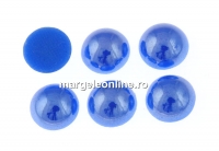 Ideal crystals, cabochon, ultramarine, 3.8mm - x10