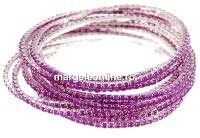 Martissor elastic bracelet, fuchsia, inside 5.5cm - x1