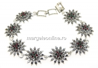 Sun bracelet with crystals, 18cm - x1