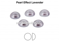 Preciosa, cabochon perla cristal, lavender, 3mm - x4