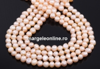 Freshwater Pearls - 5.5-6mm, peach 