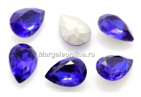 Ideal crystals, fancy picatura, majestic blue, 10x7mm - x4