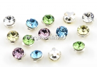 Swarovski, chaton mesh montees mix multicolor, 2.6mm - x20