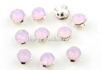 Swarovski, chaton mesh montees rose water opal, 2.6mm - x20