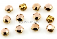 Swarovski, chaton mesh montees rose gold, 2.6mm - x20