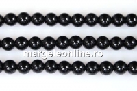 Onix, black, round, 3.5mm