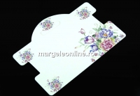 Carton martisor pentru bratari, Bouquet, 10x7cm- x20