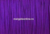 Snur matase pentru bratari, mov indigo, 1mm - x5m