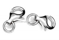 Incuietoare carabina clasica, argint 925, 11mm - x1