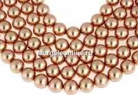 Ideal premium pearls, rose gold, 8mm - x50