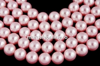Ideal premium pearls, pink, 4mm - x100