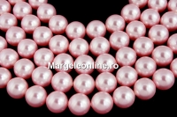 Ideal premium pearls, pink, 8mm - x50