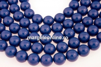 Ideal premium pearls, dark sapphire, 8mm - x50