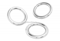 Zale nesudate argint 925, 3.8x0.8mm - x10