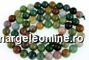 Margele Indian agate, rotund, 8mm