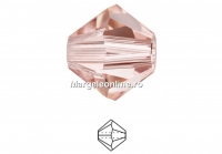 Preciosa, margele bicone, rose peach, 4mm - x40