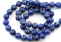 Margele Lapis lazuli, rotund, 8mm