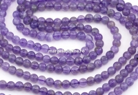 Margele Ametist, rotund, 3.9mm