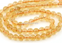 Margele Citrin, rotund, 5.8mm