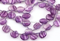 Margele Ametist, briolete, 10mm
