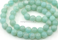 Margele amazonit, rotund, 6.5mm