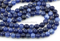 Margele Sodalit, rotund, 6.5mm