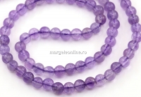 Margele Ametist, rotund, 4mm