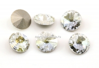 Preciosa rivoli, argent flare, 6mm - x2