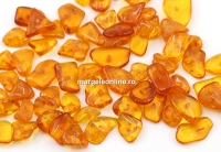 Margele Chips chihlimbar natural, vrac, 10-14mm - x15g