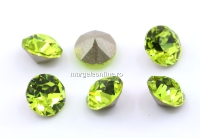 Swarovski, chaton ss29, Citrus Green, 6mm - x4