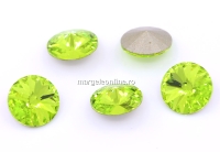 Swarovski, rivoli, Citrus Green, 8mm - x2