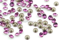 Swarovski, chaton pp18, Dark Rose, 2.5mm - x20