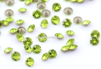 Swarovski, chaton pp18, Citrus Green, 2.5mm - x20