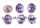 Ideal crystals, chaton, pink vitrail, 8mm - x6