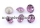 Swarovski, chaton ss39, Iris, 8mm - x2