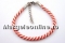Bratara martisor imitatie piele, 3mm - x2